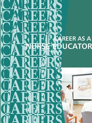 cover image of Career As a Nurse Educator